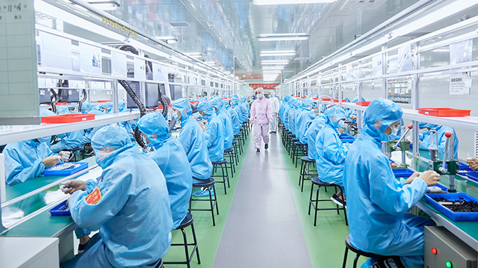Shenzhen MIWU Industrial company with limited liability 製造業者の生産ライン