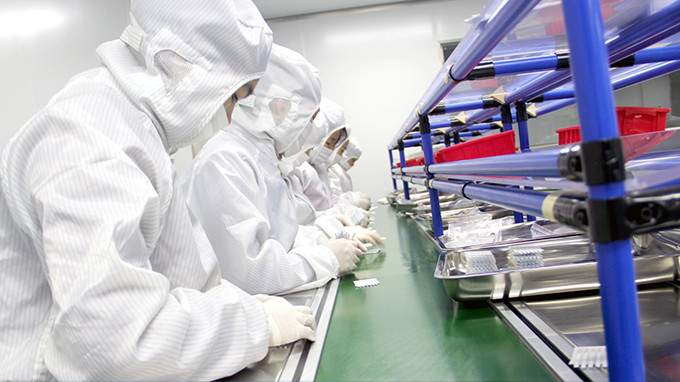 Shenzhen MIWU Industrial company with limited liability 製造業者の生産ライン