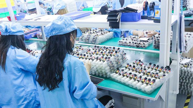 Shenzhen MIWU Industrial company with limited liability 製造業者の生産ライン