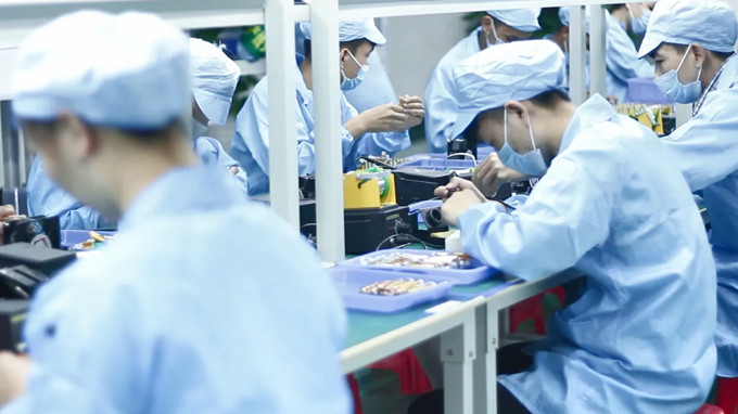 Shenzhen MIWU Industrial company with limited liability 製造業者の生産ライン
